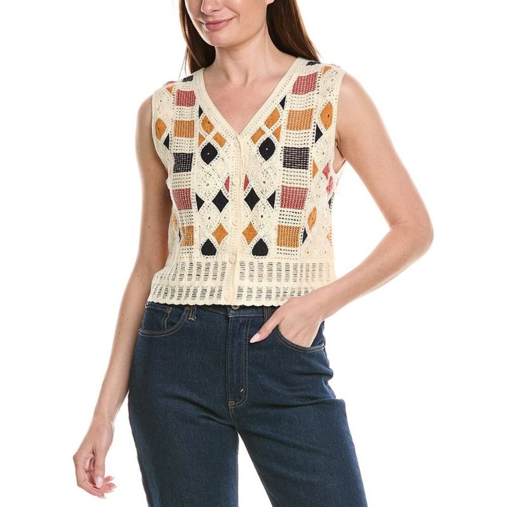 Anna Kay Womens  Soleo Blouse, White